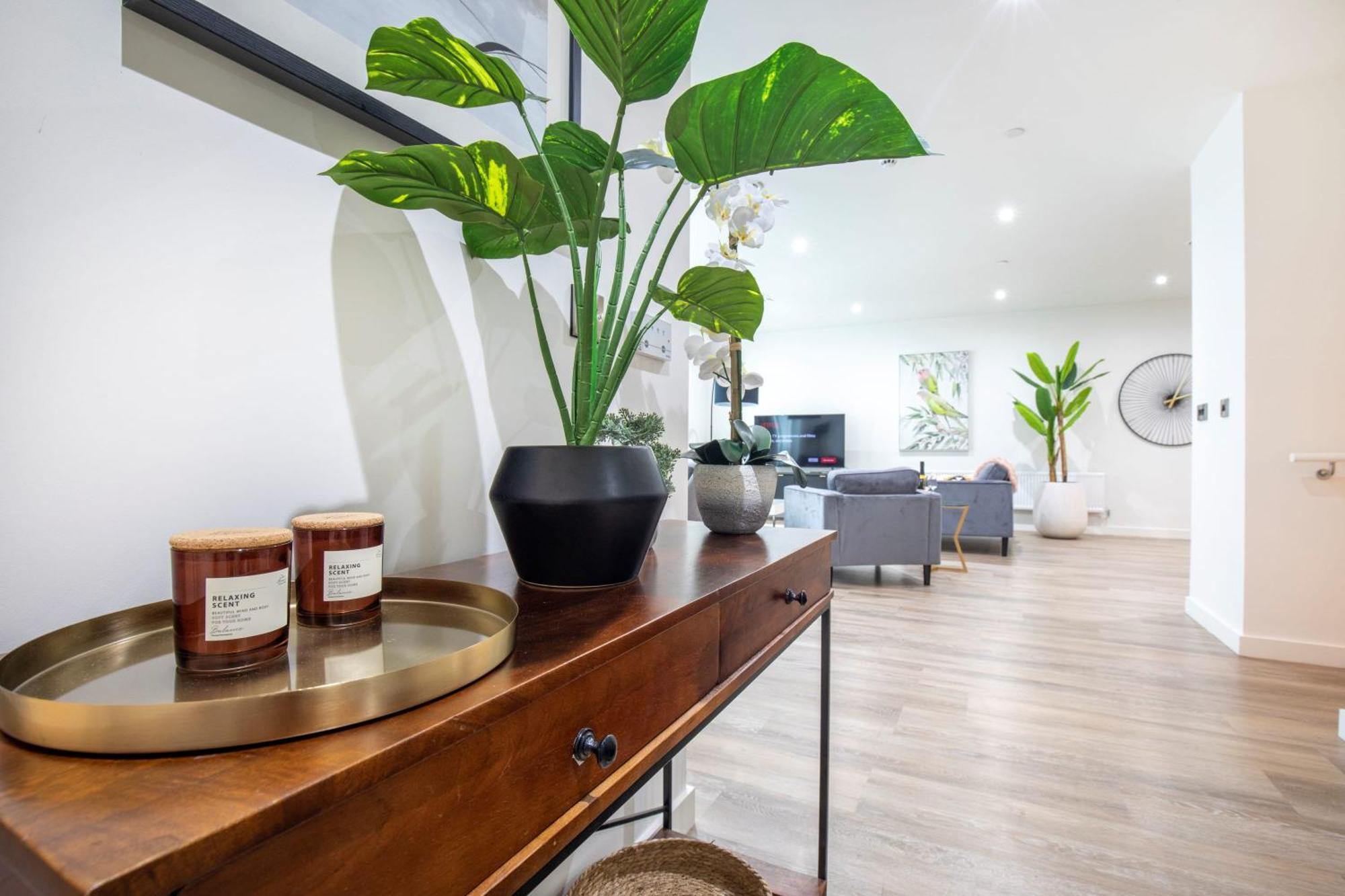 Luxury Free Parking Townhouse Villa Manchester Eksteriør bilde