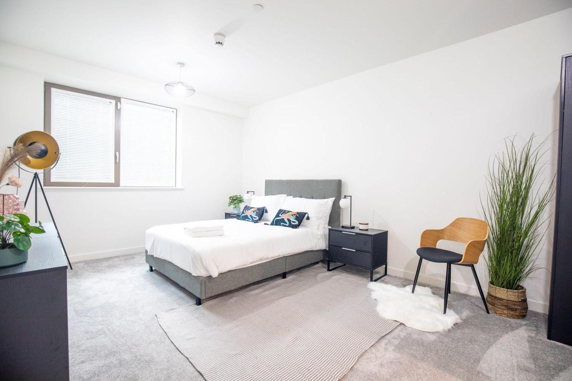Luxury Free Parking Townhouse Villa Manchester Eksteriør bilde