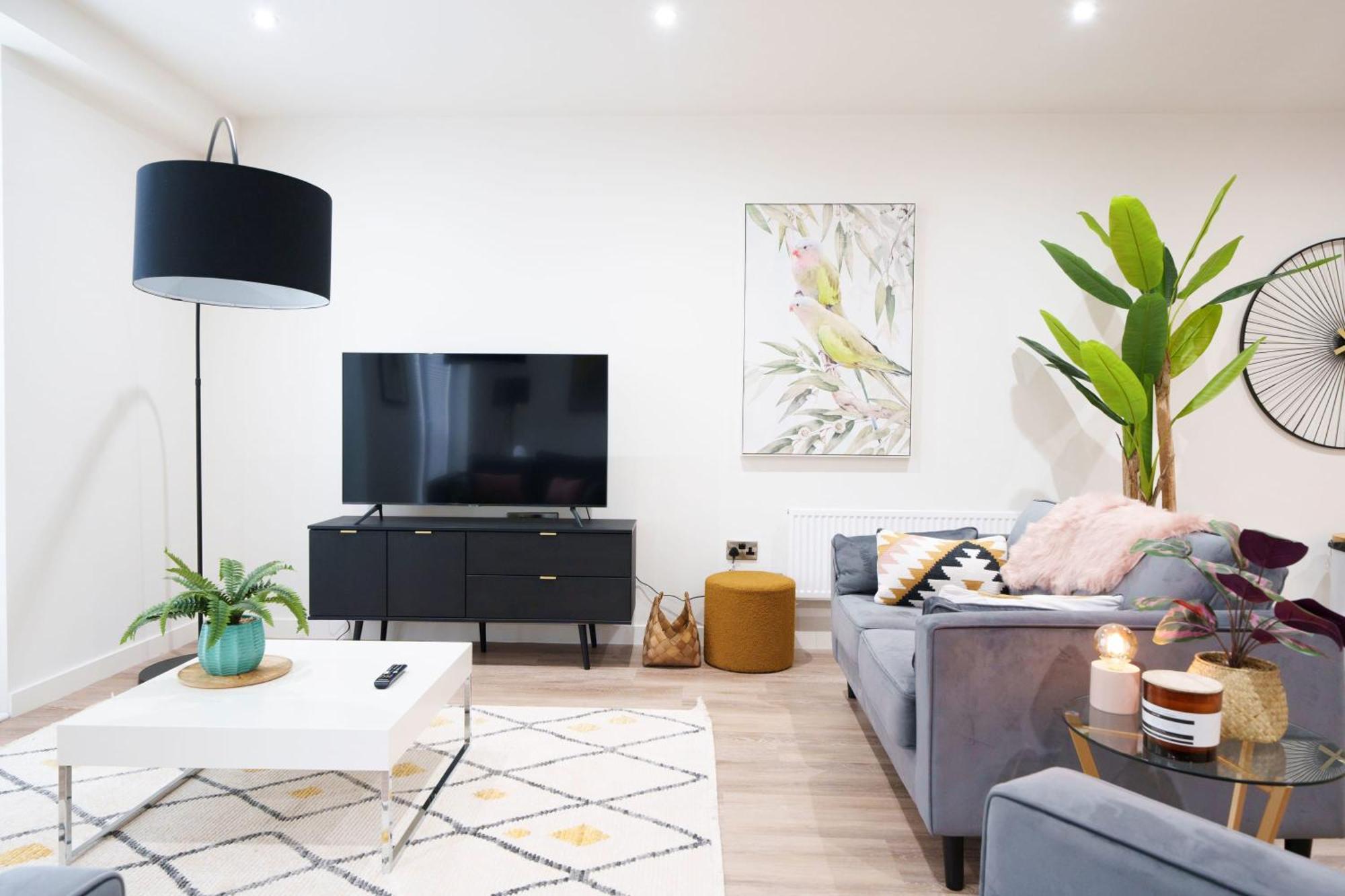 Luxury Free Parking Townhouse Villa Manchester Eksteriør bilde