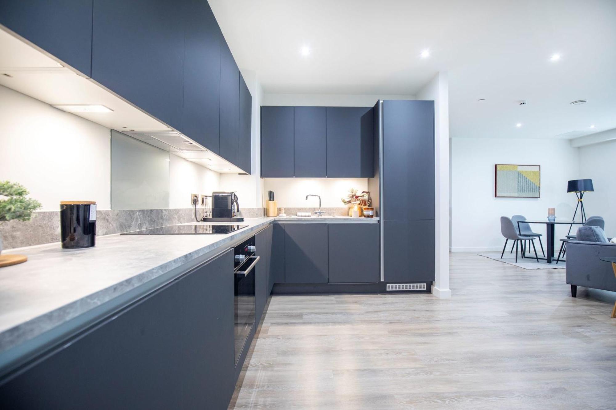 Luxury Free Parking Townhouse Villa Manchester Eksteriør bilde