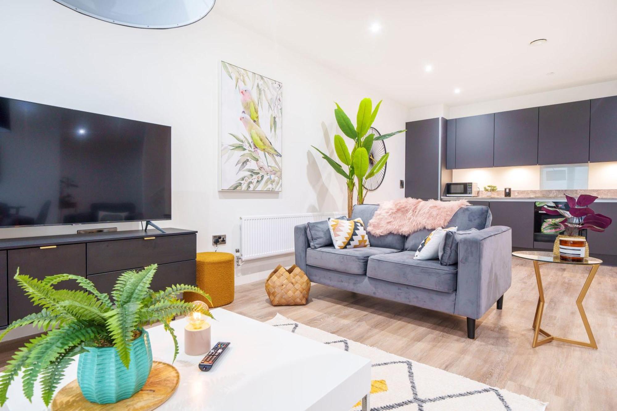 Luxury Free Parking Townhouse Villa Manchester Eksteriør bilde